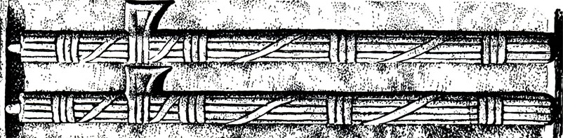 Фасции (пучки прутьев с вложенными в них топорами). Римский рельеф